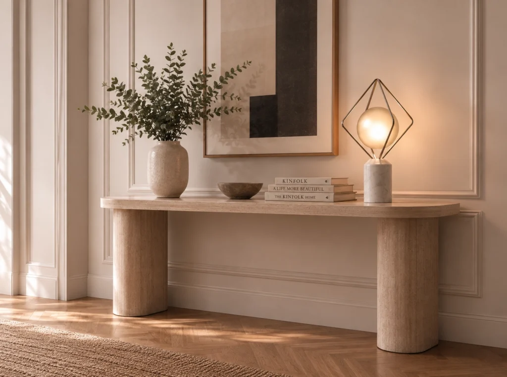 Lampe de table design en verre soufflé